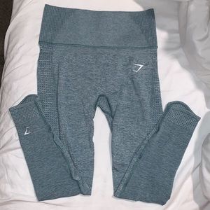 Gymshark Blue Marl Vital Rise Leggings Highwaisted